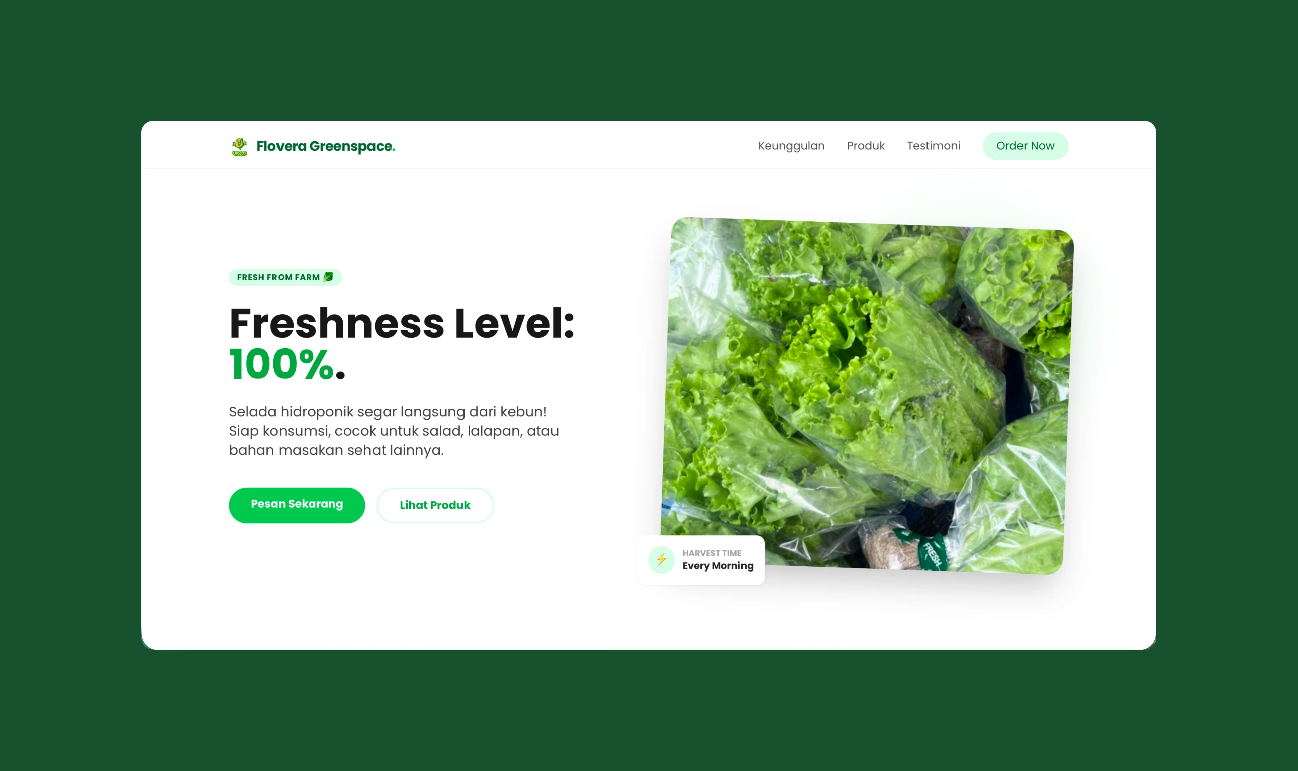 Flovera Greenspace Project